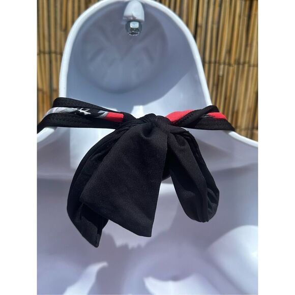 TOMMY BAHAMA Coral Hibiscus V-Neck One Piece Size 14 - Picture 4 of 11